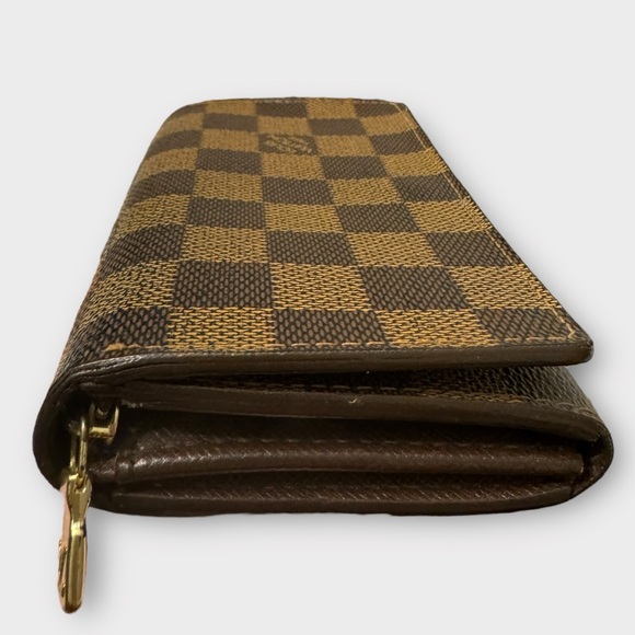 LOUIS VUITTON Port-Monnaie Billet Tressor L-Shaped Zip Wallet, Damier Ebene - Picture 3 of 12